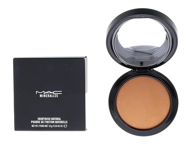 Mac Mineralize Skinfinish Natural - Dark Deepest, 0.35 Oz - Flawless Finish Powder Makeup