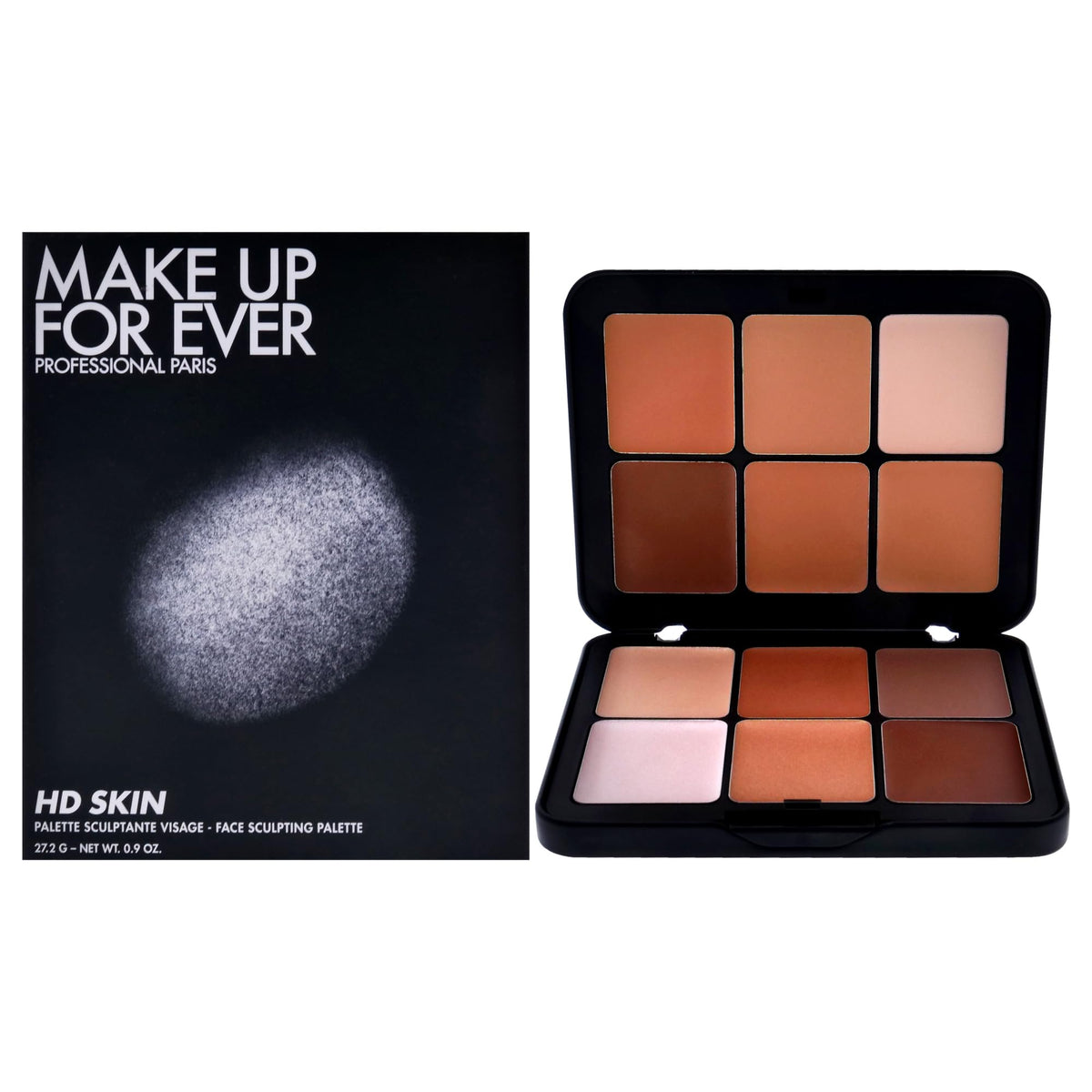 Make Up For Ever Hd Skin All In One Palette - Sculpting, Cranberry, 0.9 Oz For Women