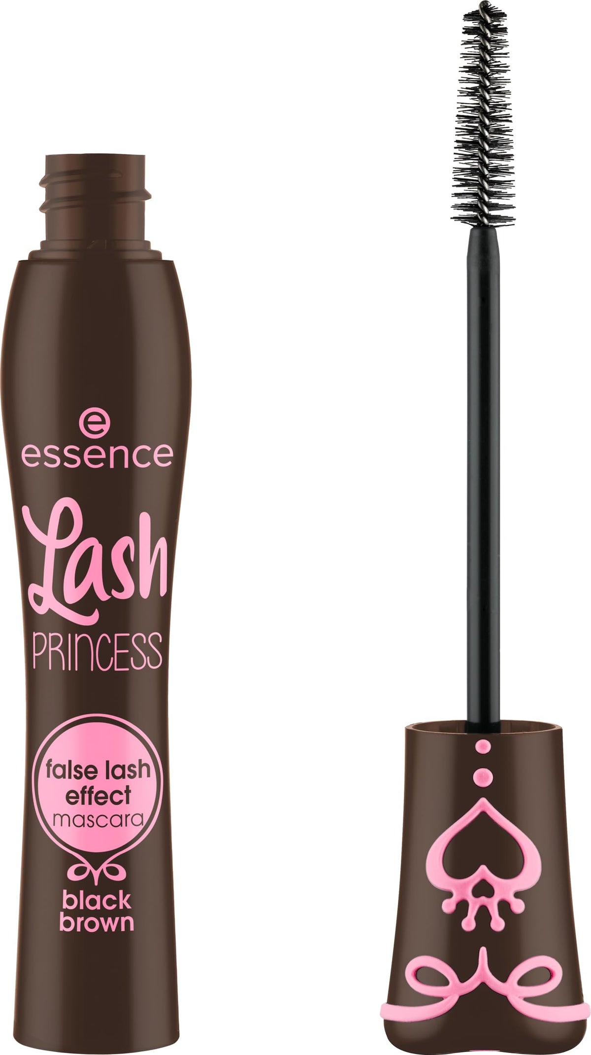 Essence Lash Princess Brown Mascara | Intense Volume & Length | Vegan & Cruelty-Free 0.4 Fl Oz