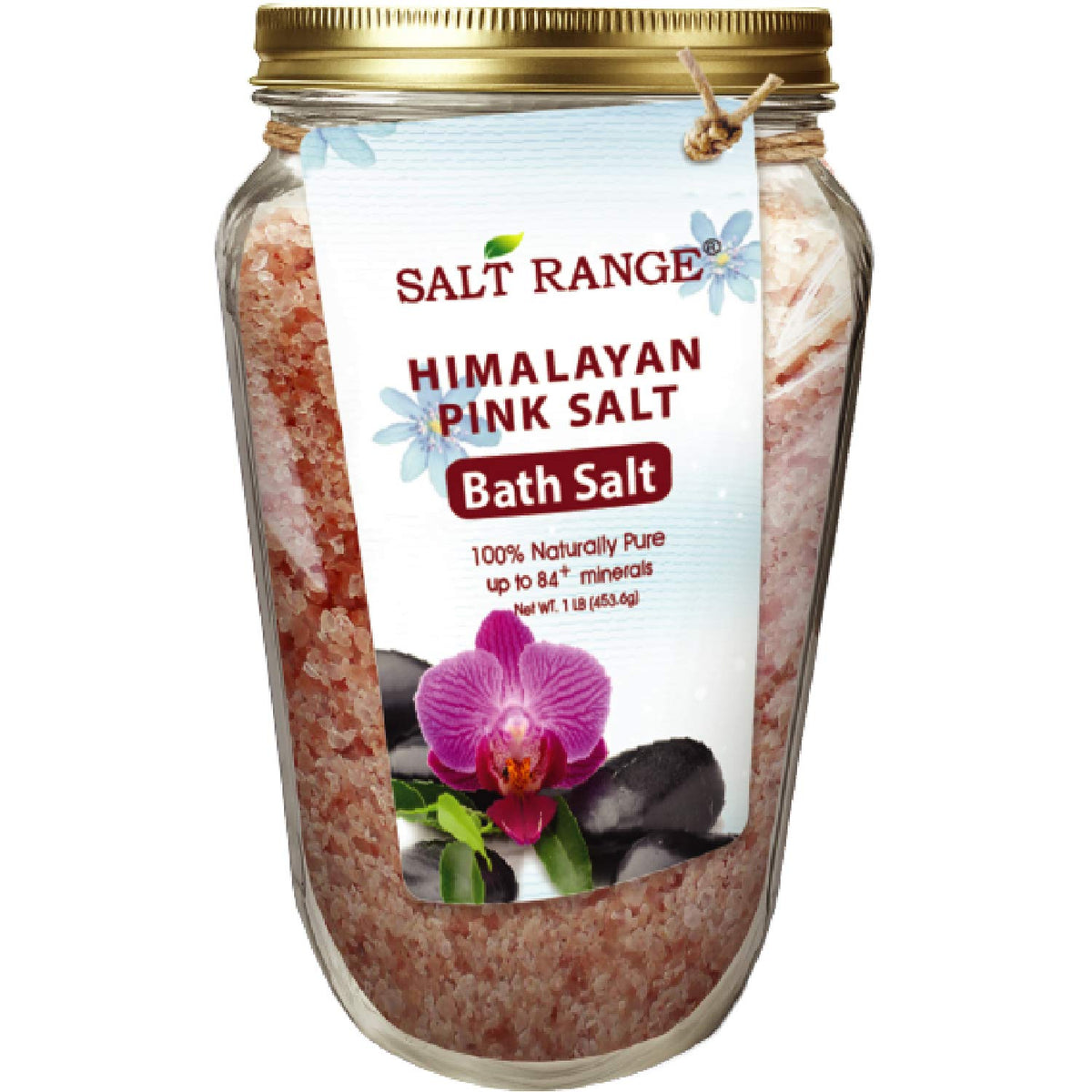 Natural Solution Himalayan Bath Salt Bag - 24 Oz Pink Bath Soak To Soften & Moisturize Skin