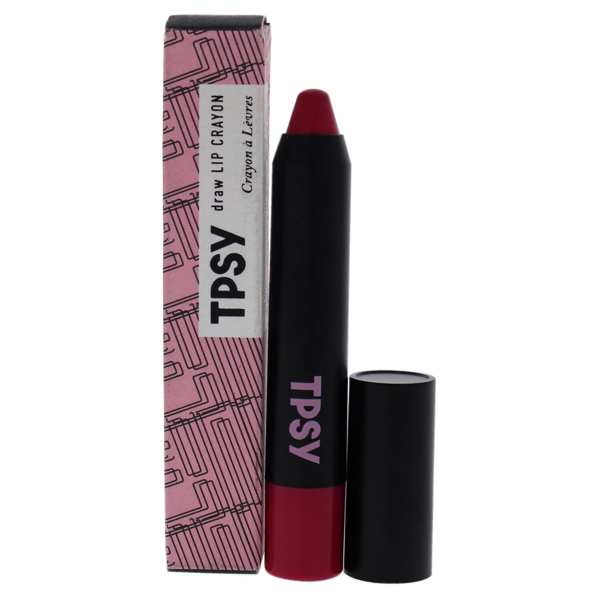 TPSY Draw Lip Crayon 011 Spark Plug - Women’s Lipstick, 0.09 oz, Long-lasting Color