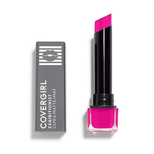 Covergirl Exhibitionist Ultra Matte Lipstick - Wink Wink, 1 Count, Long-Lasting Color