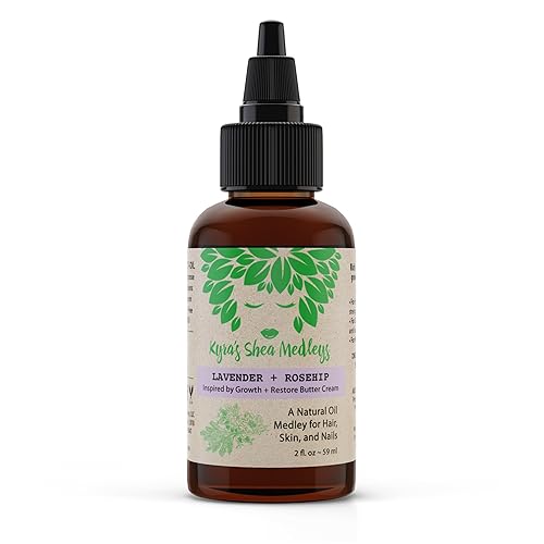 Kyra'S Shea Medleys Lavender & Rosehip Oil - 2Oz Moisturizer For Face, Body & Hair