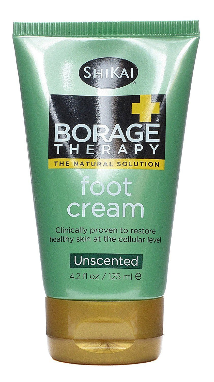 Shikai Borage Dry Skin Foot Cream 4.2 Oz - Moisturizing Relief For Dry Feet, Multi-Pack