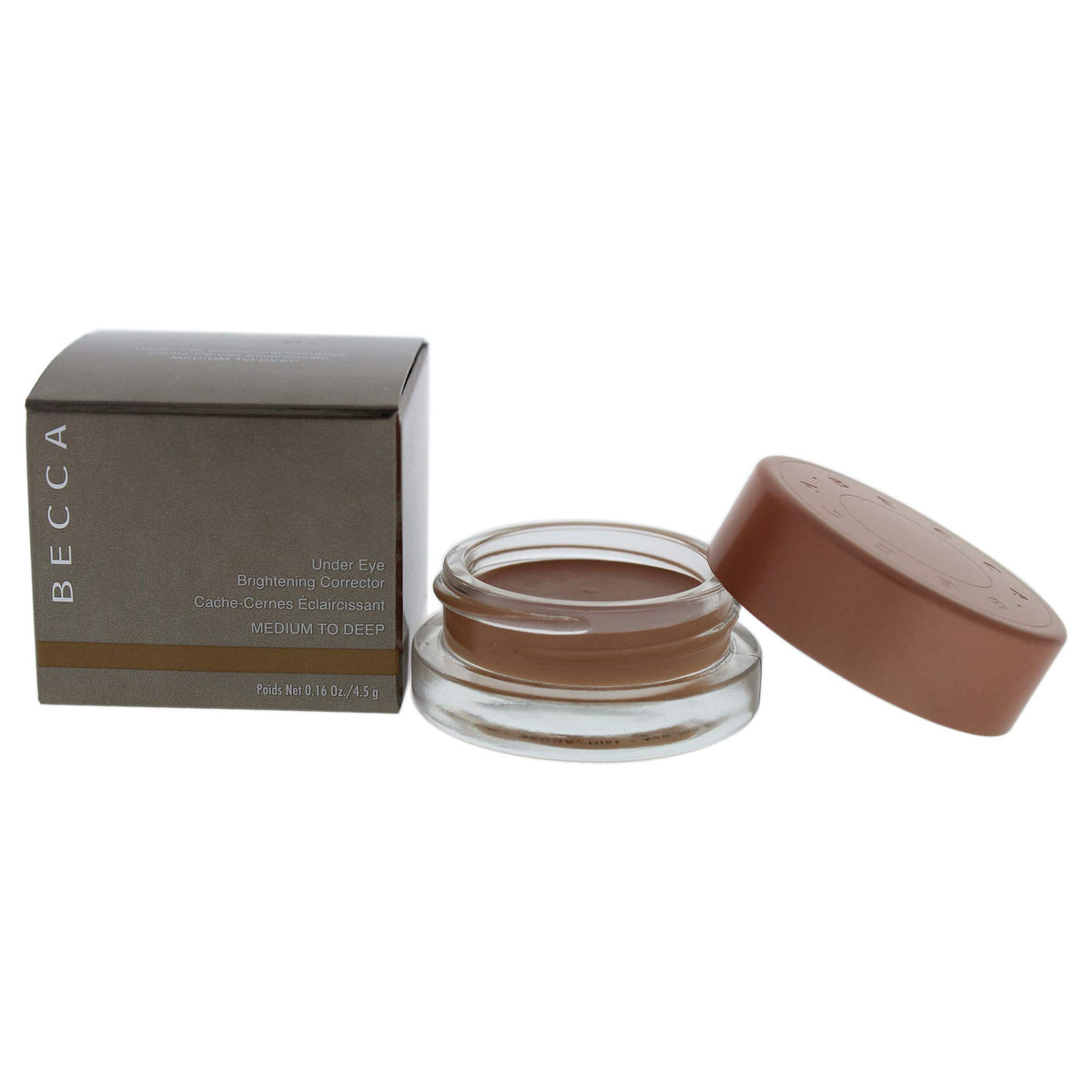 Becca Under Eye Brightening Corrector, Medium To Deep, Pearlized Apricot, 0.16 Oz.