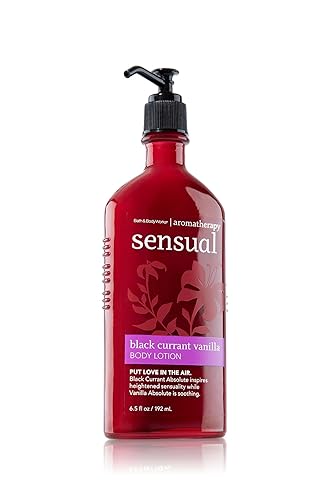 Bath & Body Works Aromatherapy Sensual Body Lotion, Black Currant Vanilla, 6.5 Oz