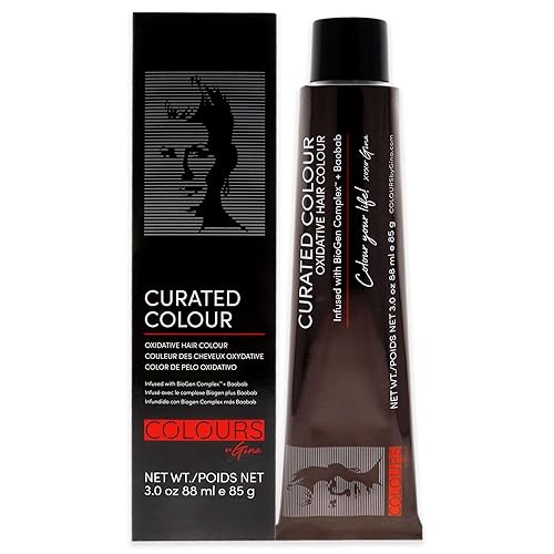 Colours By Gina Intense Dark Violet Hair Color - 3 Fl Oz Unisex Cranberry Shade