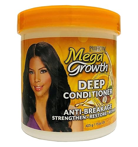 Profectiv Mega Growth Anti-Breakage Deep Conditioner, Hydrating Hair Mask, 15 Oz.