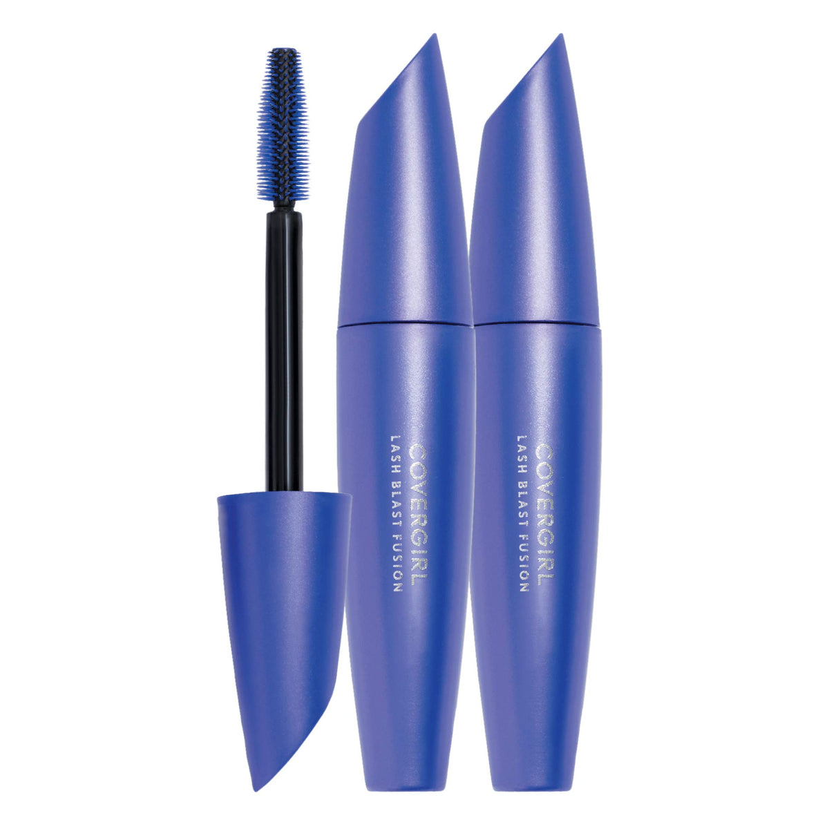 Covergirl Lash Blast Fusion Mascara, Very Black, Twin Pack - Volumizing & Lengthening