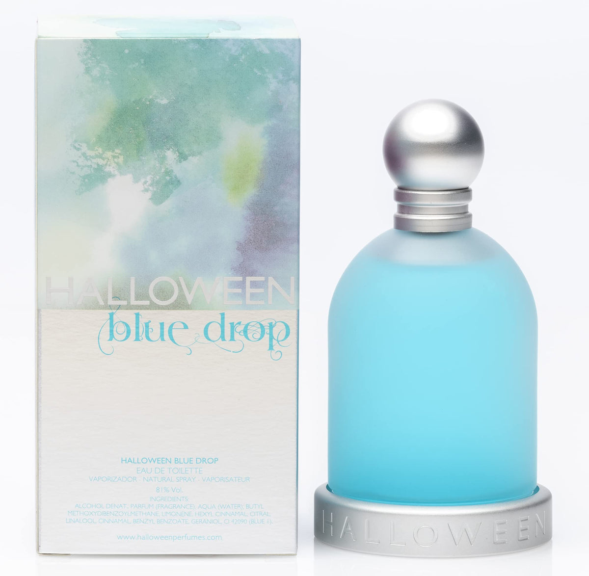 J. Del Pozo Halloween Blue Drop Eau de Toilette Spray for Women, 3.4 Oz