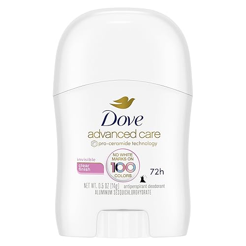 Dove Advanced Care Antiperspirant Deodorant Stick, 72-Hour Odor Control, 0.5 Oz