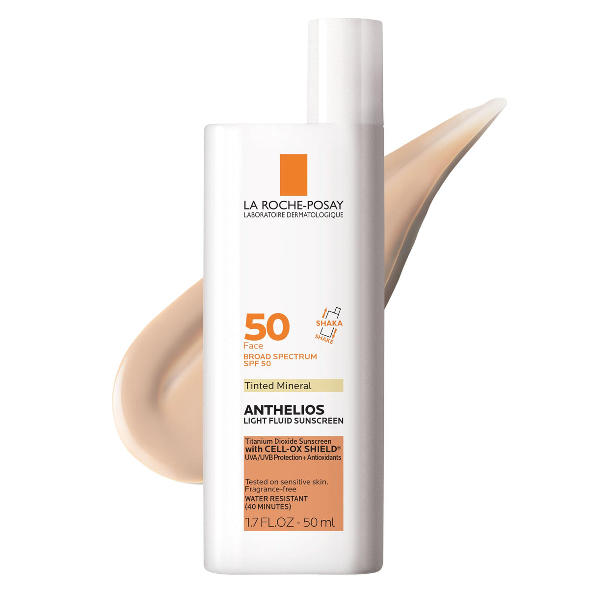 La Roche-Posay Anthelios Tinted Sunscreen Spf 40 - Oil-Free, Broad Spectrum, 1.7 Fl Oz