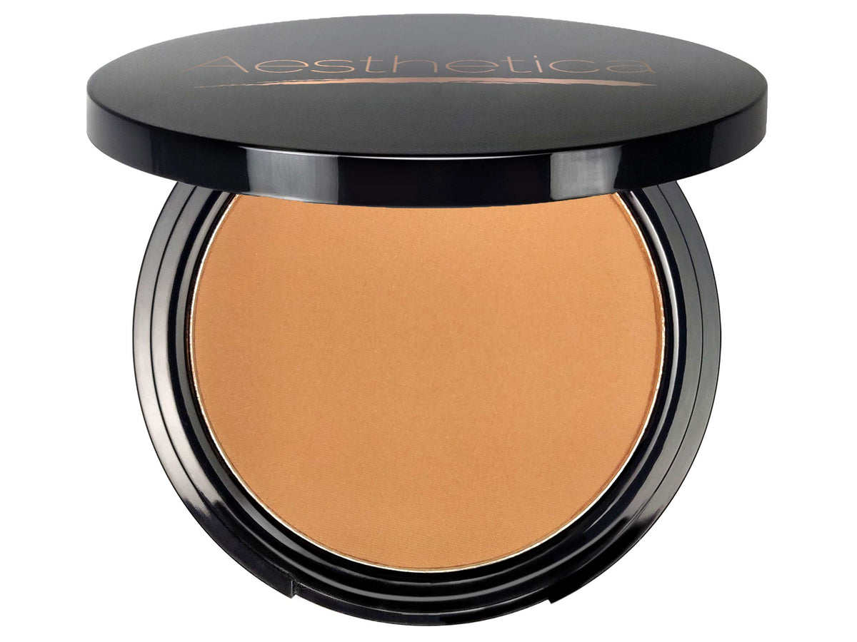 Aesthetica Banana Loose Setting Powder - Matte Finish Highlighter & Finishing Powder, 0.7 oz