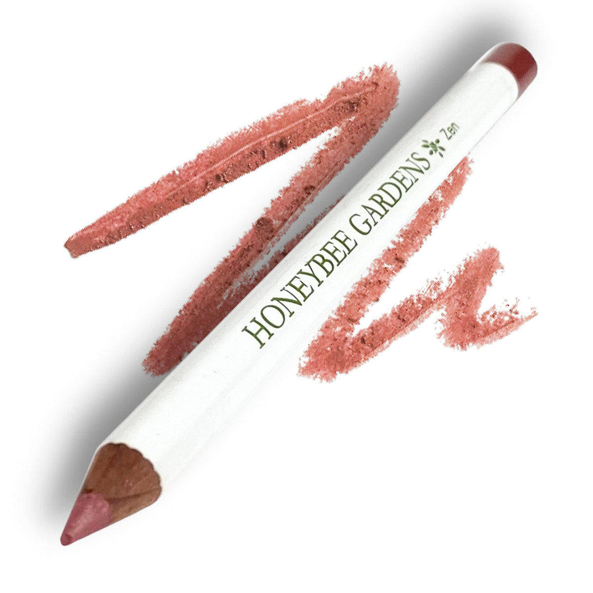 Honeybee Gardens Irresistible Lip Liner - Zen, Warm Pink, Gluten-Free, Vegan, 0.04 Oz