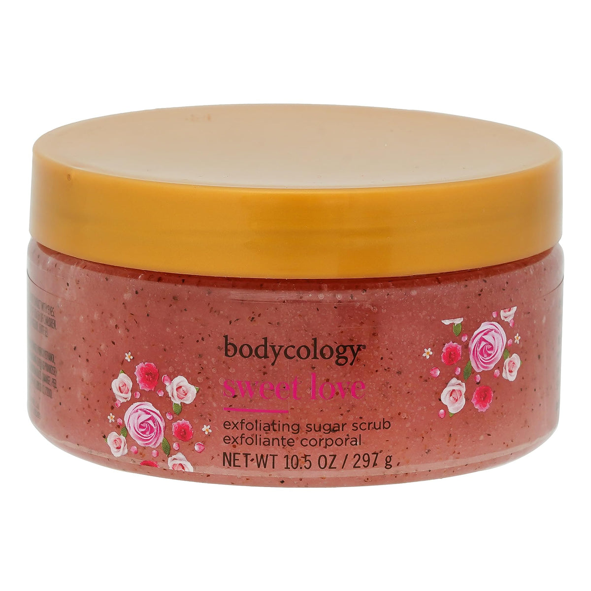 Bodycology Sweet Love Exfoliating Sugar Scrub, 10.5 Oz - Spa Quality For Women