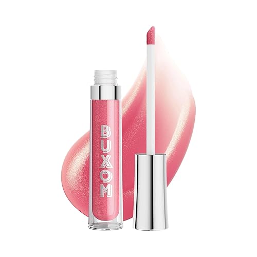 Buxom Full-On Plumping Lip Polish - Tinted Lip Plumper Gloss With Peptides & Vitamin E, 28 Clair