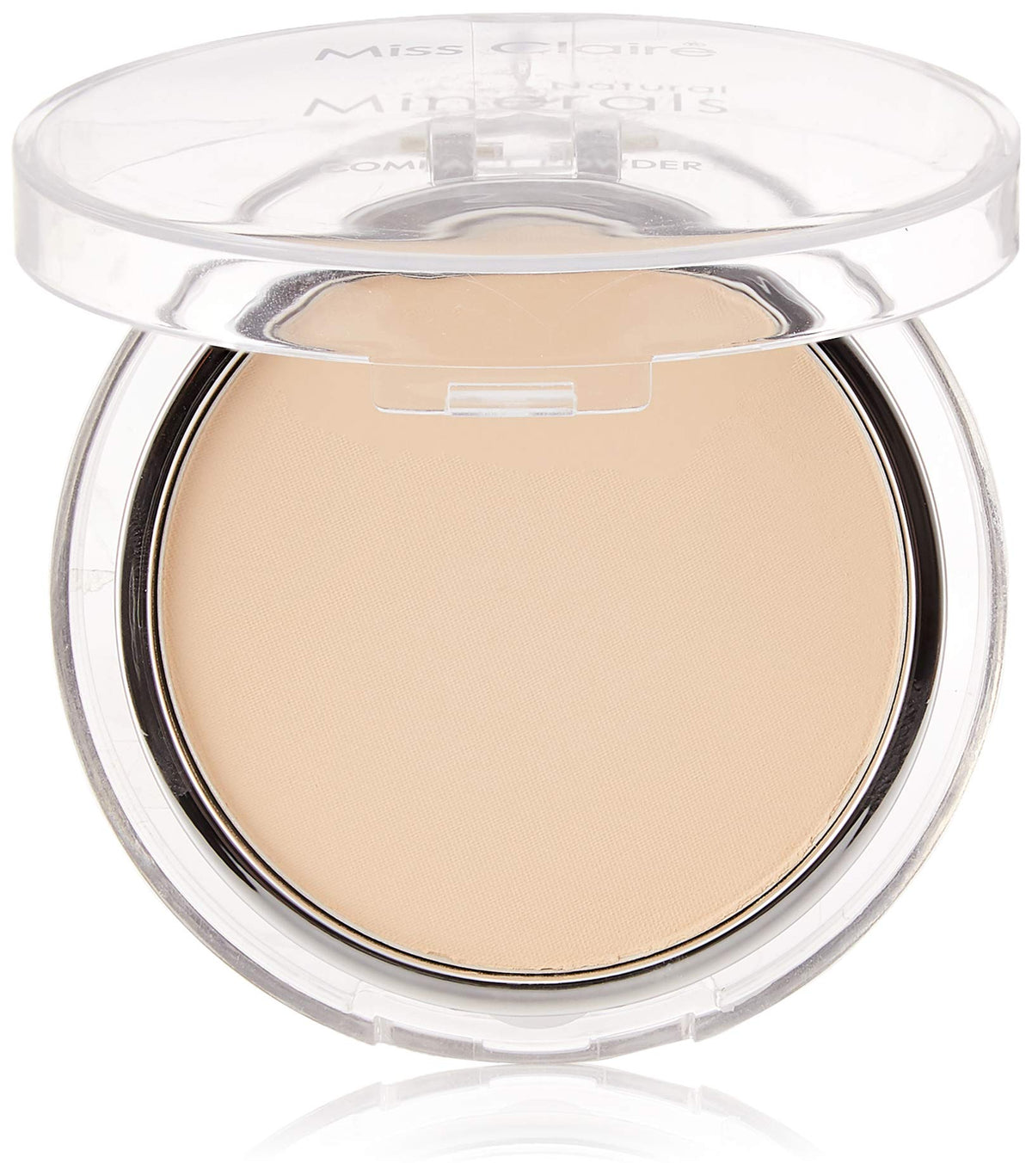 Miss Claire Natural Mineral Compact Powder - Beige, 7G, Lightweight & Long-Lasting Finish