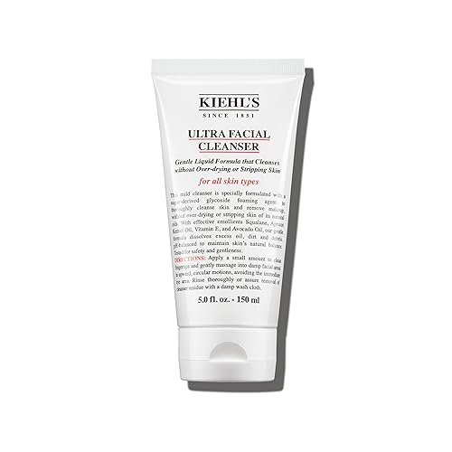 Kiehl'S Ultra Facial Cleanser, 5 Fl Oz - Lightweight, Exfoliating, Moisturizing, Paraben Free