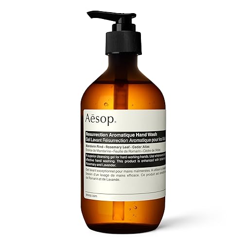 Aesop Resurrection Hand Wash - Gentle Cleanser With Orange, Rosemary & Lavender - 16.9 Oz