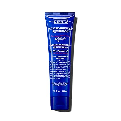 Kiehl'S Ultimate Brushless Shave Cream With Menthol, 5 Fl Oz - Refreshing & Cooling Shave Cream