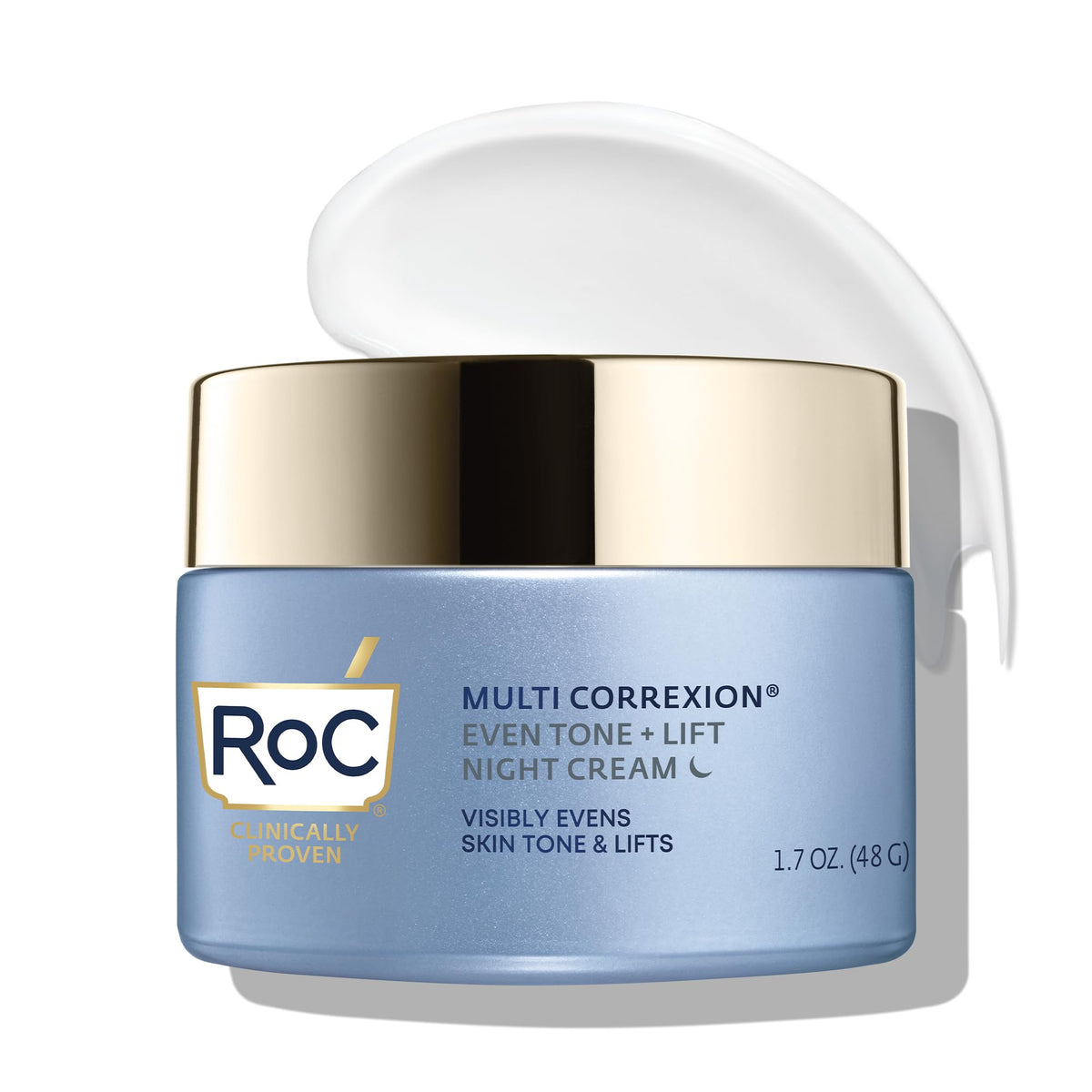 Roc Multi Correxion 5 In 1 Anti-Aging Night Cream, 1.7 Oz - Restoring Hexinol Formula