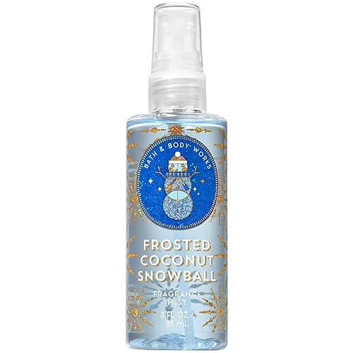 Bath & Body Works Frosted Coconut Snowball Travel Size Fragrance Mist, 3 Fl Oz