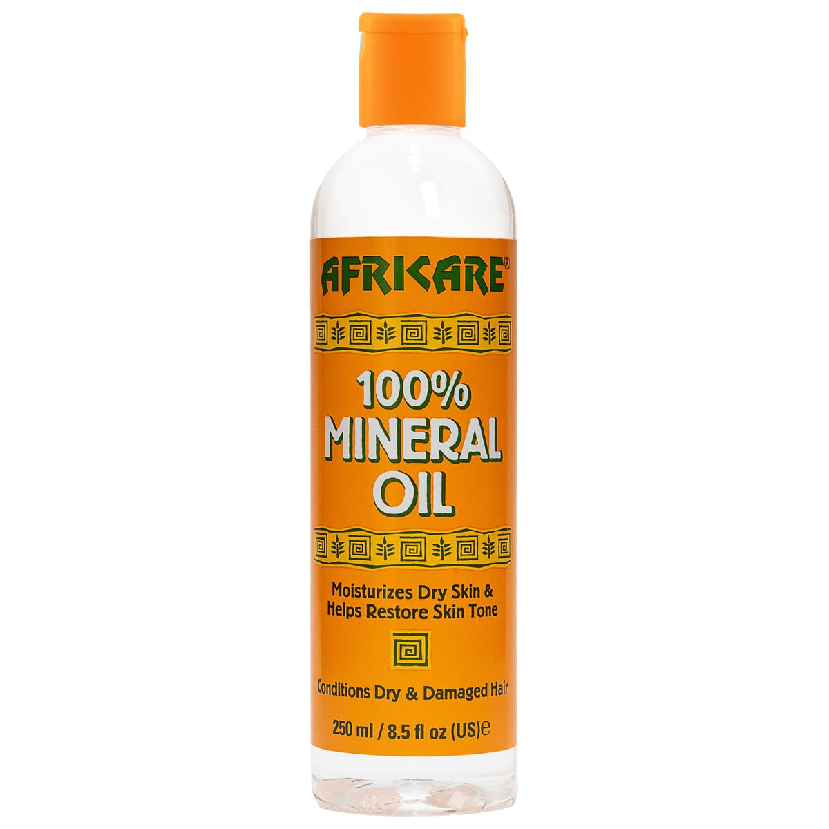 Cococare Africare 100% Mineral Oil 8.5 Fl Oz - Fragrance Free Skin & Scalp Care Oil