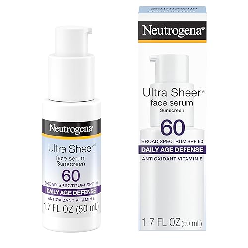 Neutrogena Ultra Sheer Face Serum With Spf 60, Fragrance-Free, 1.7 Fl Oz, Uva/Uv