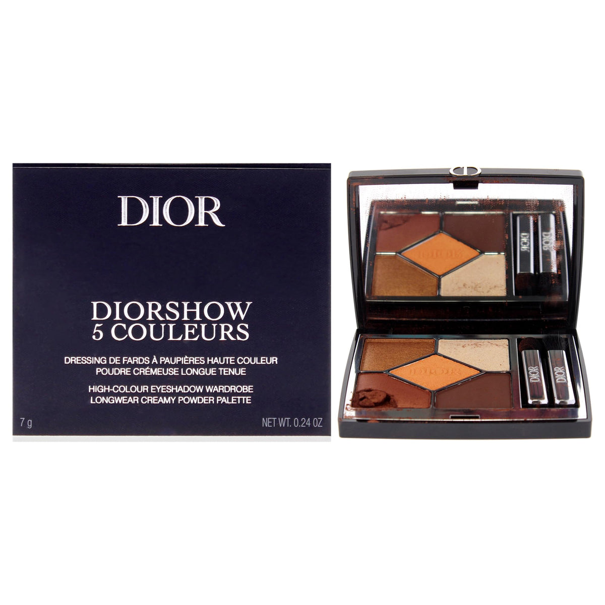 Christian Dior 5 Couleurs Eyeshadow Palette - 439 Copper, 0.24 Oz, Beige For Women