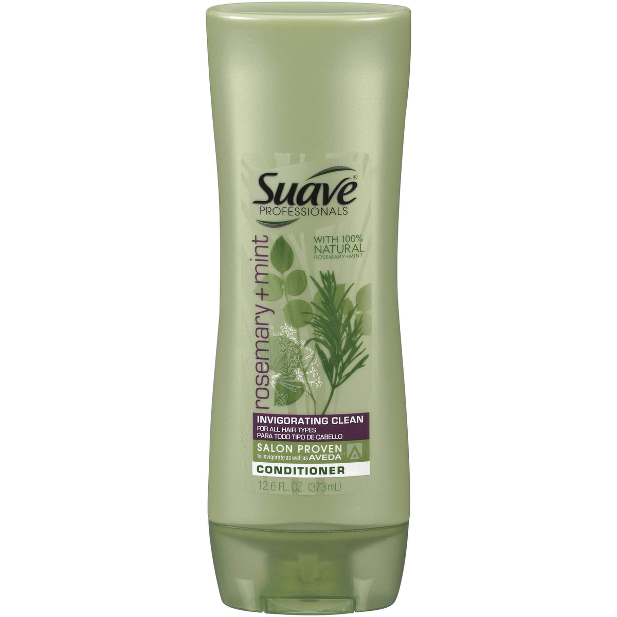 Suave Professionals Rosemary Mint Conditioner, 12.6 Oz, Pack Of 6, All Hair Types