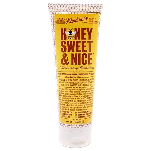 Miss Jessie'S Honey Sweet And Nice Unisex Conditioner, 8.5 Oz - Moisturizing Hair Care