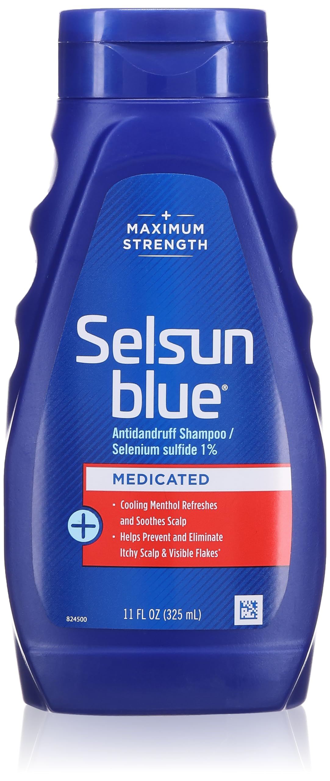 Selsun Blue Medicated Dandruff Shampoo, 11 Fl Oz - Effective Relief For Dry Scalp, Blue