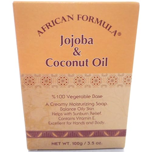 Leebeauty.Com African Formula Jojoba & Coconut Oil Soap - 3.5 Oz Moisturizing Bar