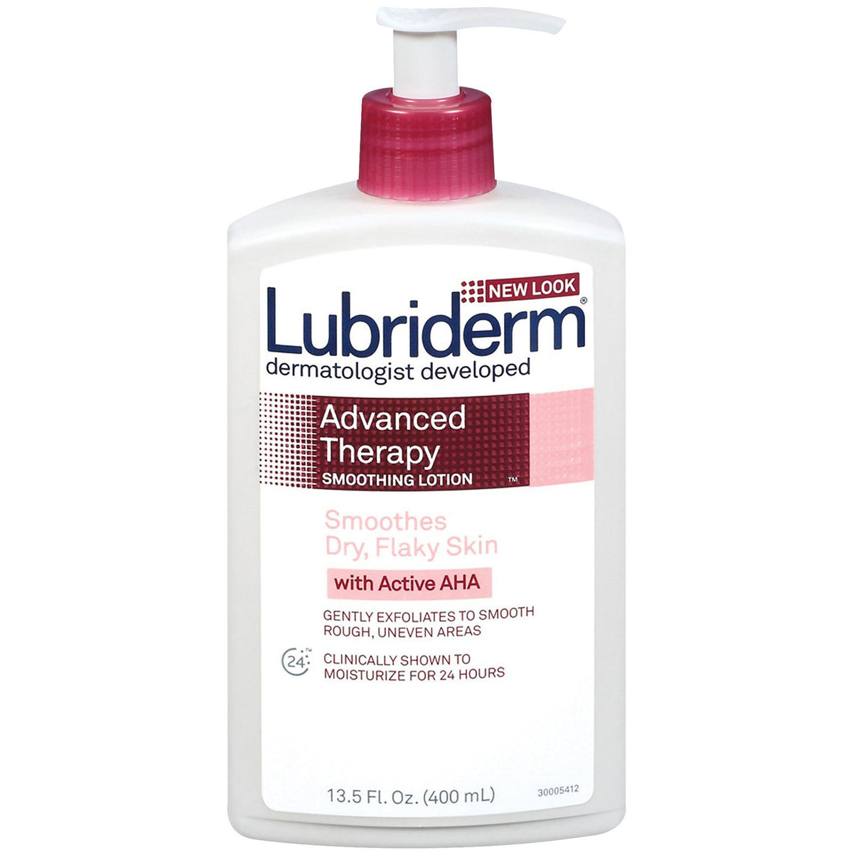 Lubriderm Advanced Therapy Body Lotion, 13.5 Oz Pump - Smoothing & Hydrating Moisturizer