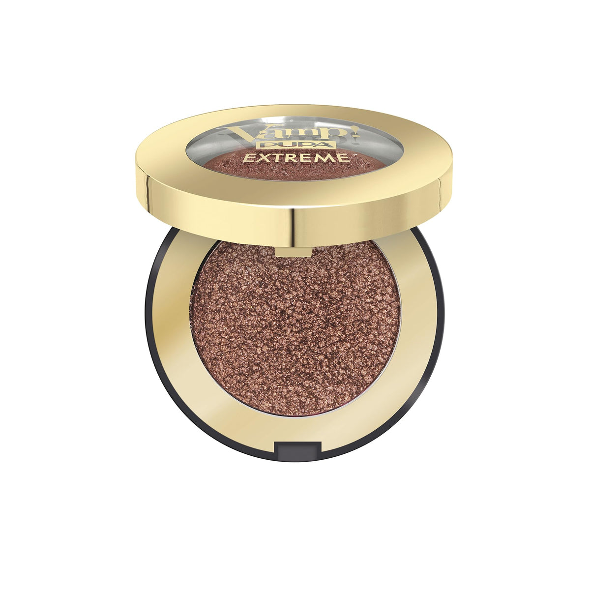 Pupa Milano Vamp! Extreme Eyeshadow 005 Extreme Bronze - High Pigment, Metallic Finish, 0.09 oz