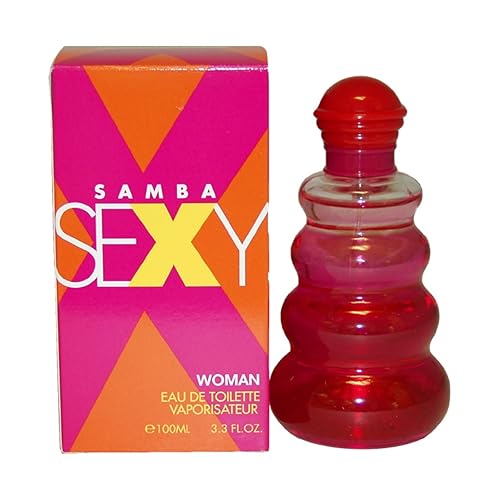 Perfumers Workshop Samba Sexy Eau De Toilette Spray for Women, 3.3 Fl Oz - Sensual Fragrance by Perfumer's Workshop