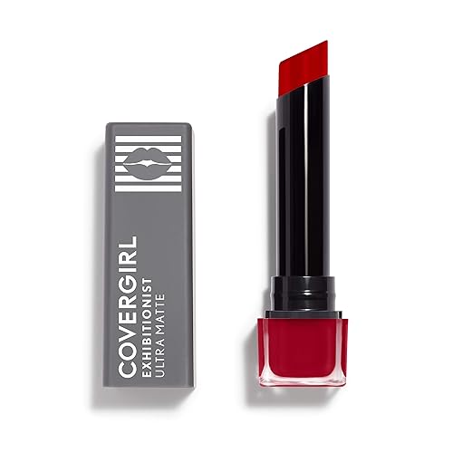 Covergirl Exhibitionist Ultra Matte Lipstick, Sweeten Up, 0.88 Oz, Long-Lasting Color