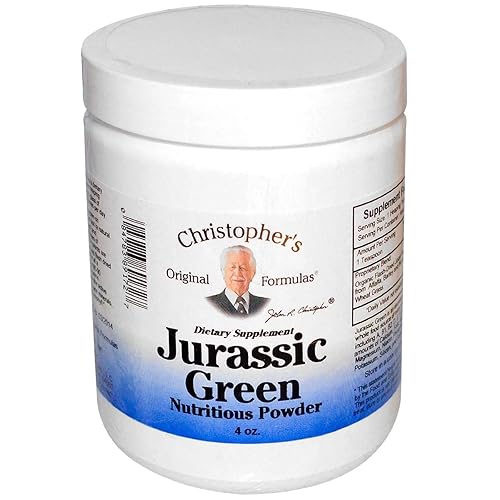 Dr. Christopher'S Formulas Jurassic Green Powder - 4 Oz Superfood Supplement