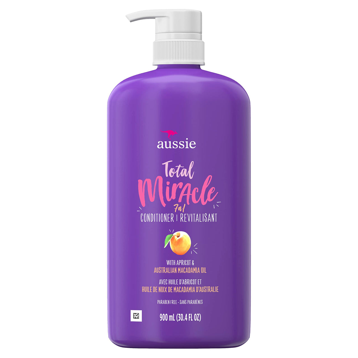 Aussie Paraben-Free Total Miracle Conditioner, 30.4 Fl Oz, 4 Count - For Damaged Hair