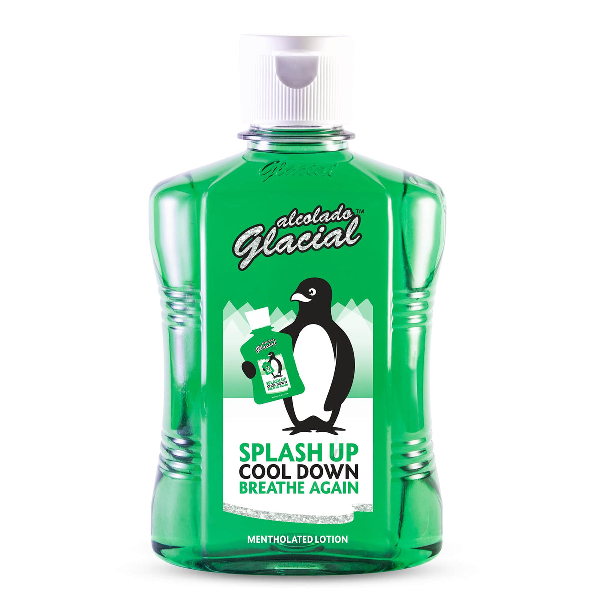 Alcolado Glacial Mentholated Splash Lotion, 16 Fl Oz - Refreshing Body Moisturizer