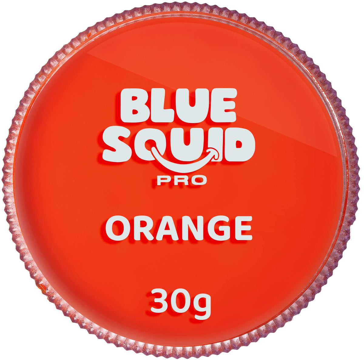 Blue Squid Pro Face Paint - Classic Orange 30G, Water Based Makeup For Kids & Adults, Sfx Cosplay