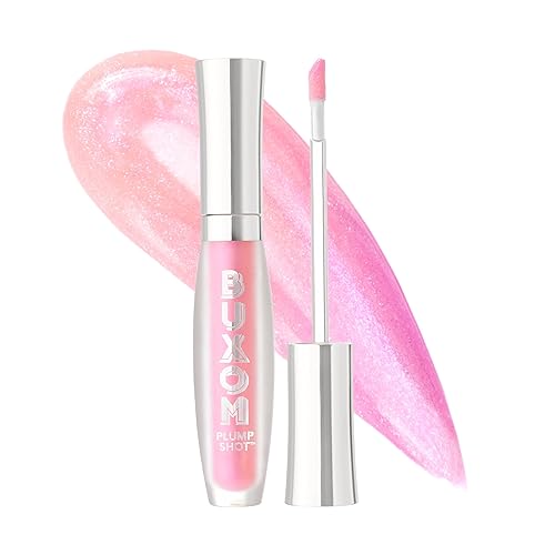 Buxom Plump Shot Lip Serum - Collagen-Infused Plumping Gloss In Spellbound Pink, 0.14 Fl Oz