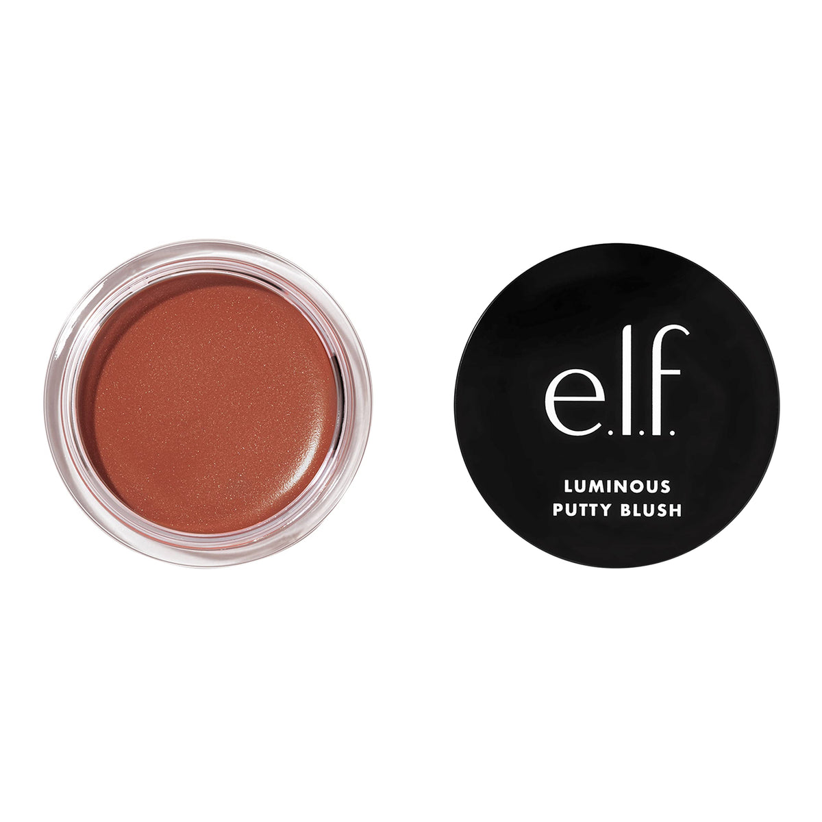 E.L.F. Luminous Putty Blush, Barbados - Buildable Creamy Blush With Subtle Shimmer, Vegan & Cru