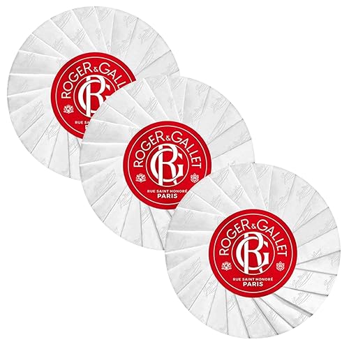 Roger & Gallet Jean Marie Farina Body Wash & Soap Set For Women, 3 X 3.5 Oz, Multicolor