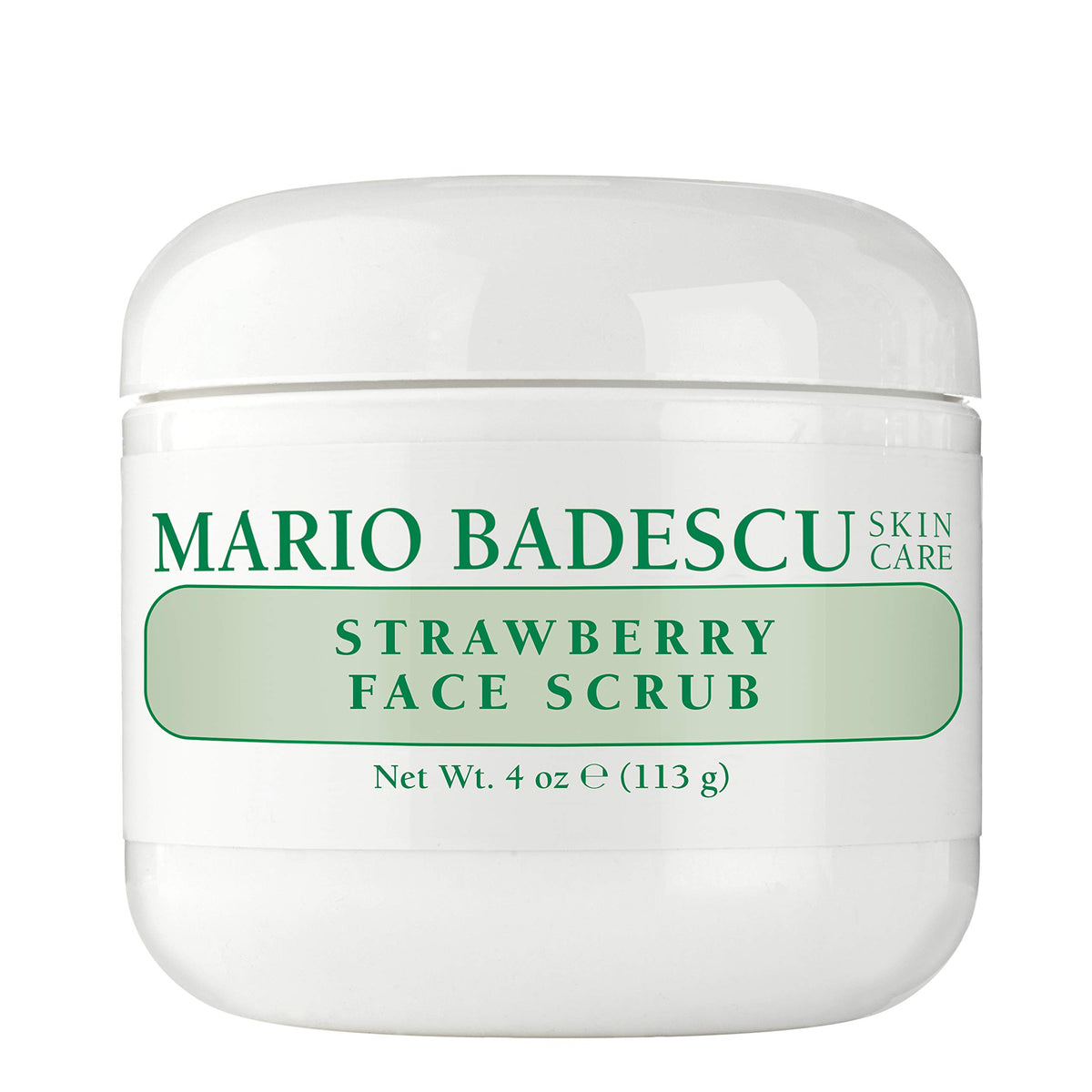 Mario Badescu Strawberry Face Scrub | Refines Dull Skin | 4 Oz | All Skin Types