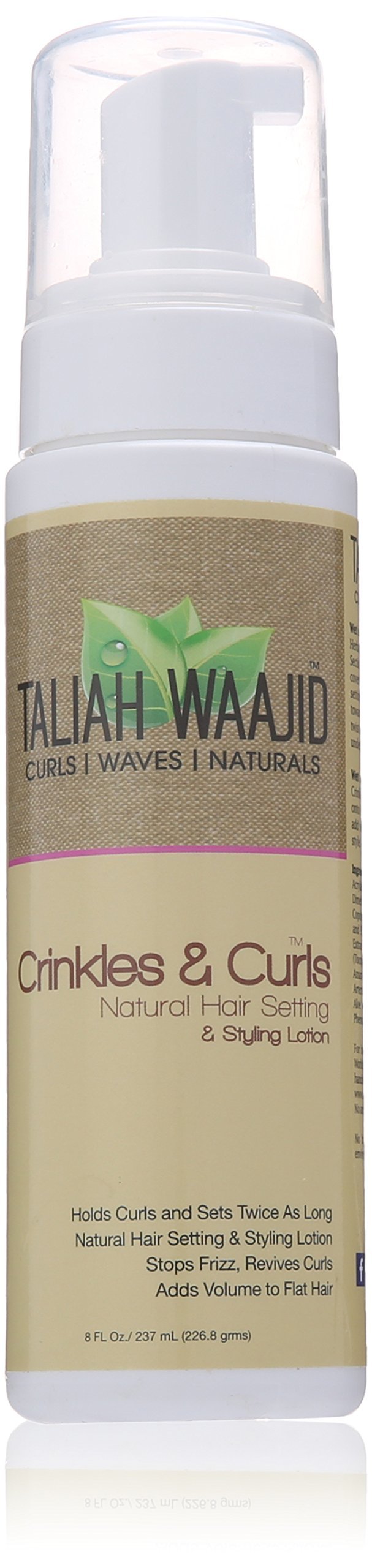 Taliah Waajid Crinkles & Curls Styling Lotion - 8 Oz Natural Hair Care Solution