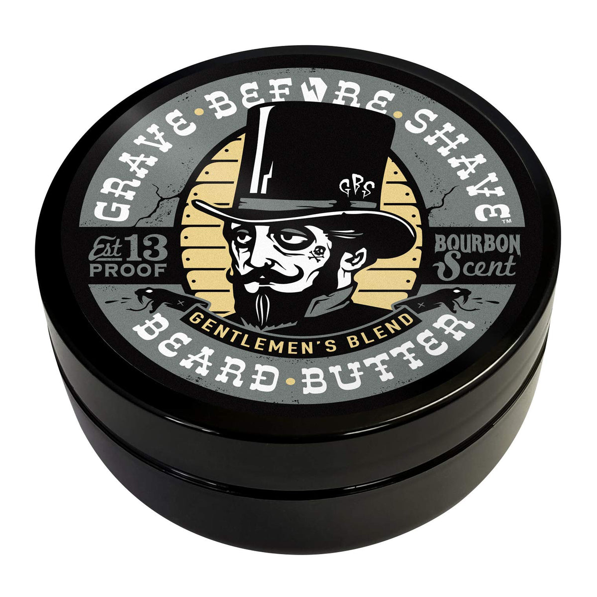 Grave Before Shave Beard Butter - Gentlemen'S Blend, 4 Fl Oz, White, Moisturizing & Softening