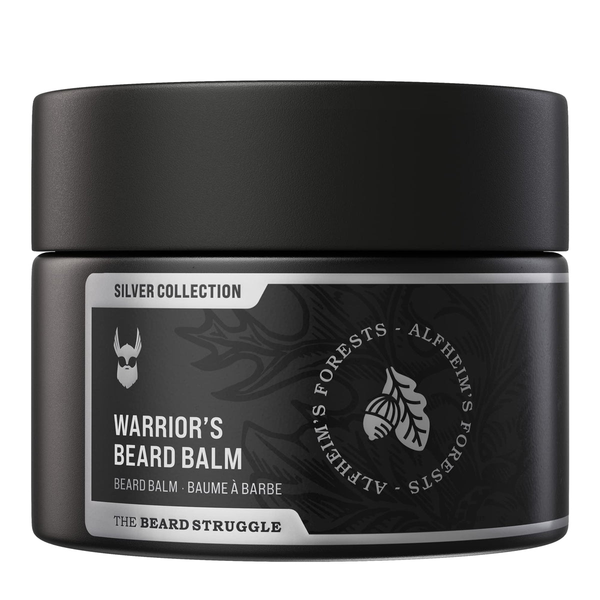 The Beard Struggle Warrior’S Beard Balm - Alfheim'S Forests, 100% Natural, 50G