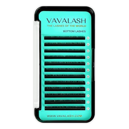 VAVALASH Bottom Lash Extensions 5-7mm Mixed Natural Eyelash Extensions - Black 0.05 B Curl