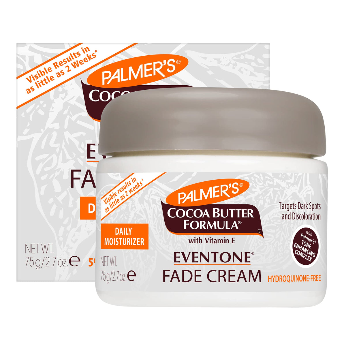 Palmer'S Cocoa Butter Eventone Fade Cream, Anti-Dark Spot, 2.7 Oz With Vitamin E & Niacinamide